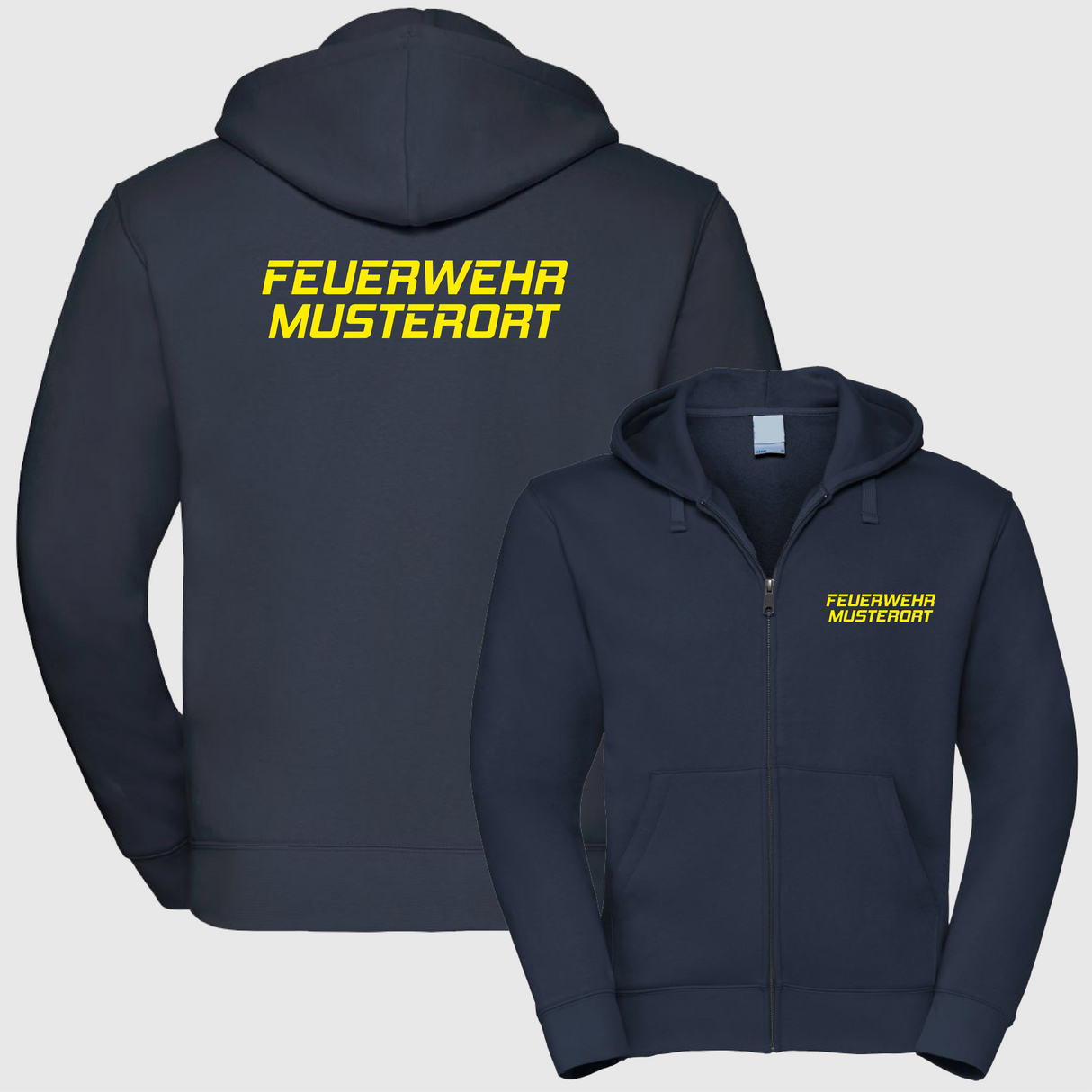 Freizeit Kapuzen Zip Weste - FA15