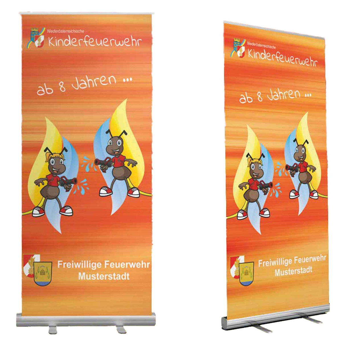 Roll-Up Banner Kinderfeuerwehr