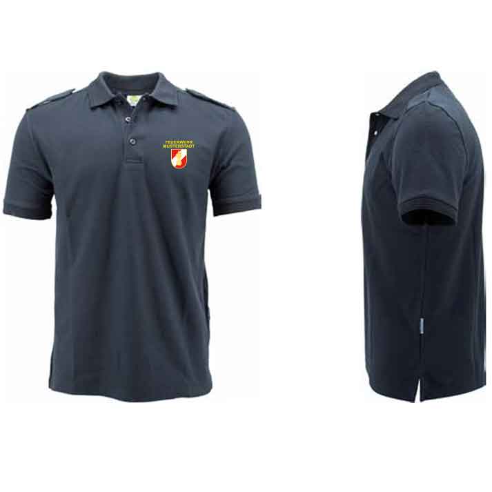 Dienstpolo Feuerwehrjugend Niederösterreich mit Stickveredelung