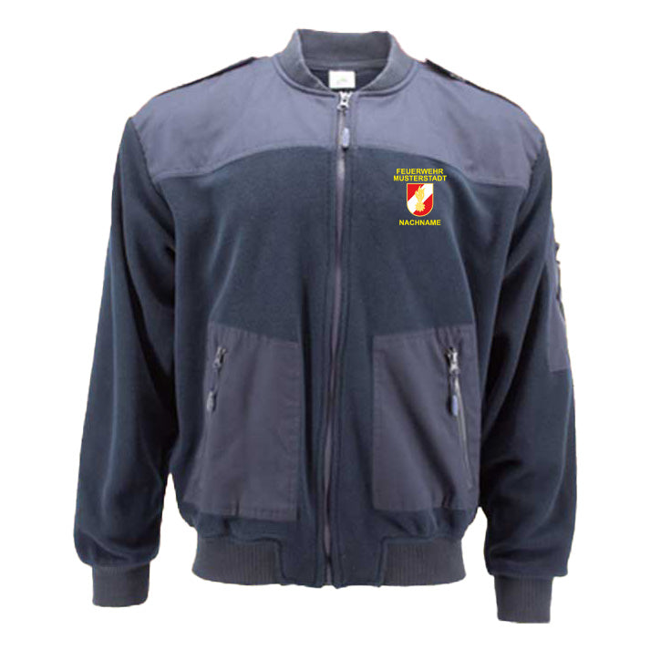 Fleece Jacke, Fixe Ärmel