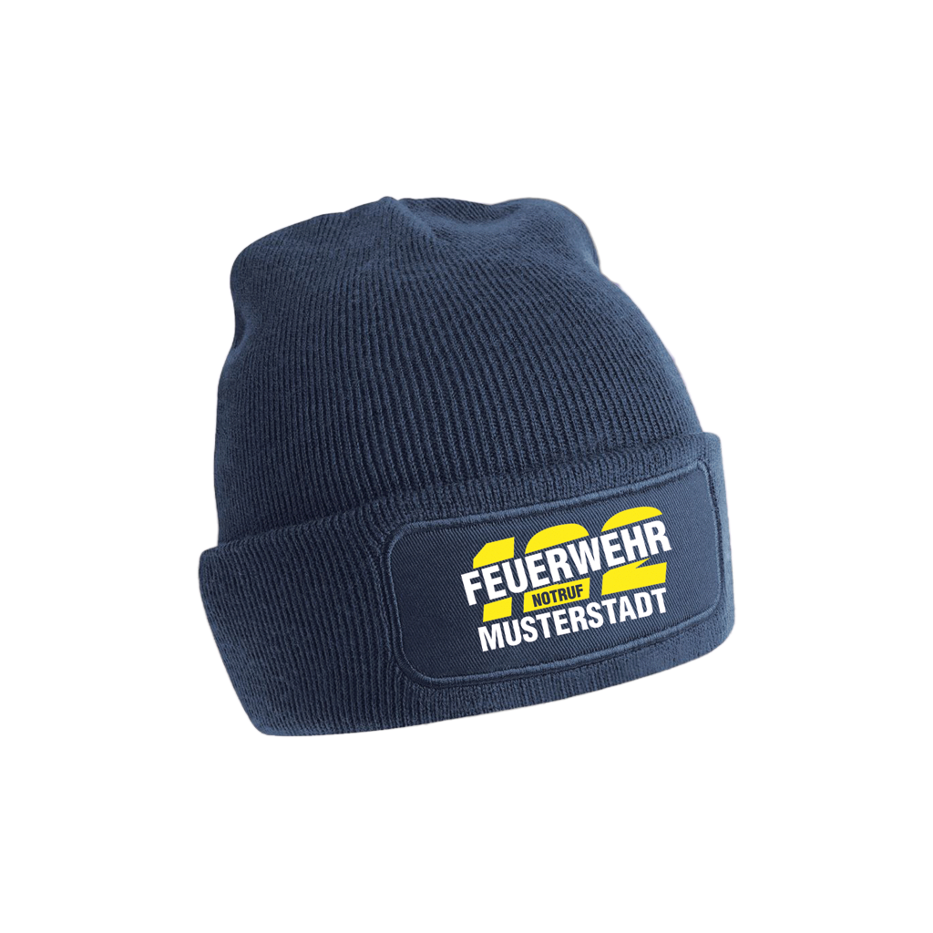 Haube mit Patch - Motiv 2