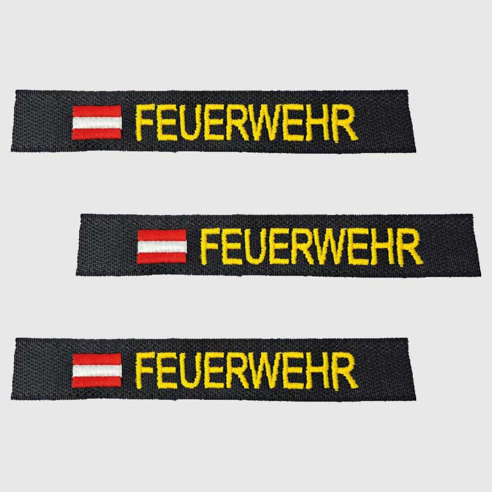 Feuerwehr Österreich Klettstreifen