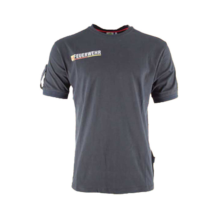 Kurzarm T-Shirt mit Dienstgradschlaufe