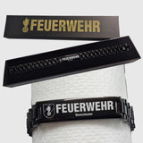 Edelstahlarmband Feuerwehr personalisierbar
