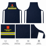 Kochschürze im Feuerwehrdesign
