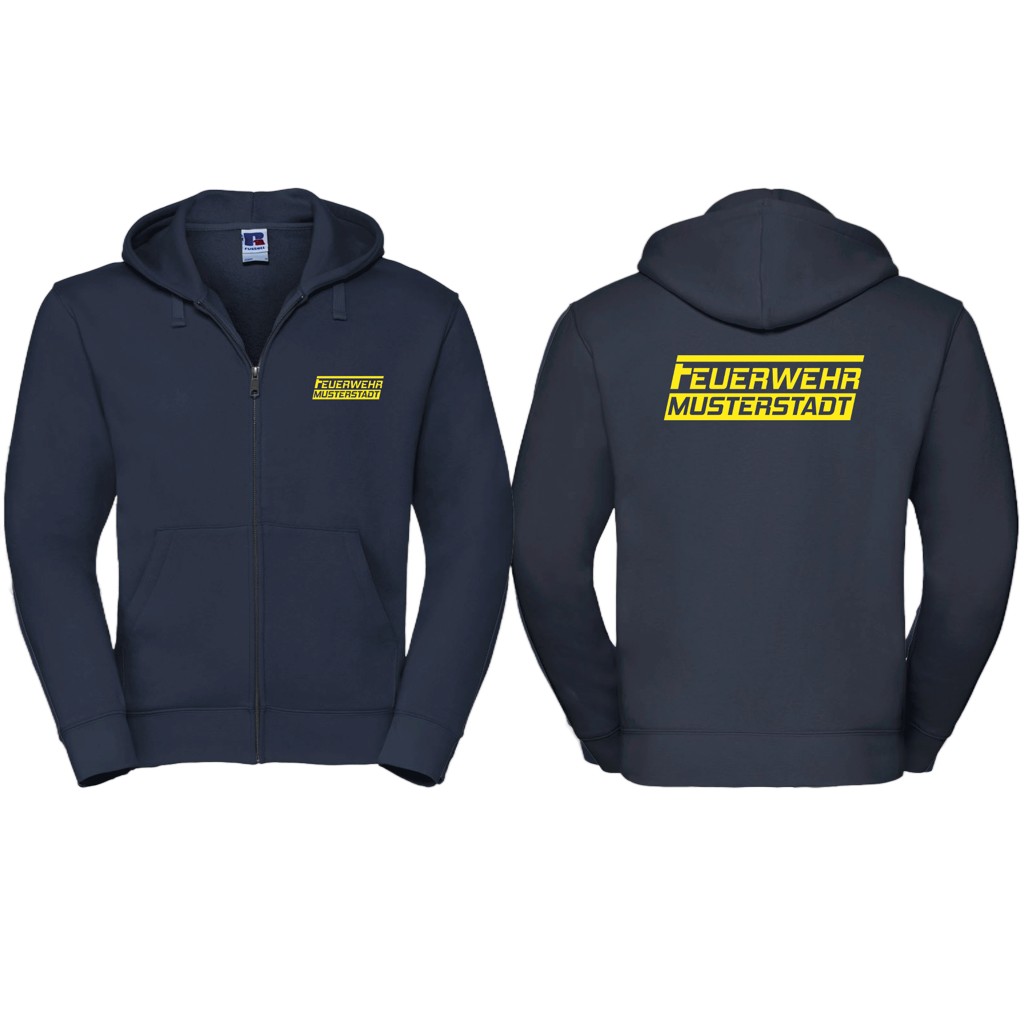 Kapuzen Zip-Weste Motiv 1