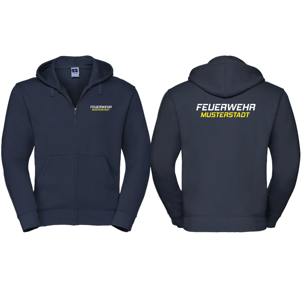 Kapuzen Zip-Weste Motiv 4