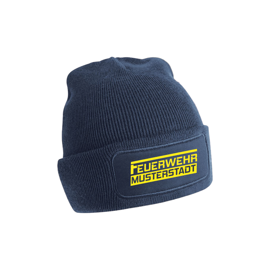 Haube mit Patch - Motiv 1