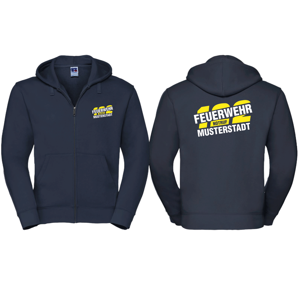 Kapuzen Zip-Weste Motiv 2